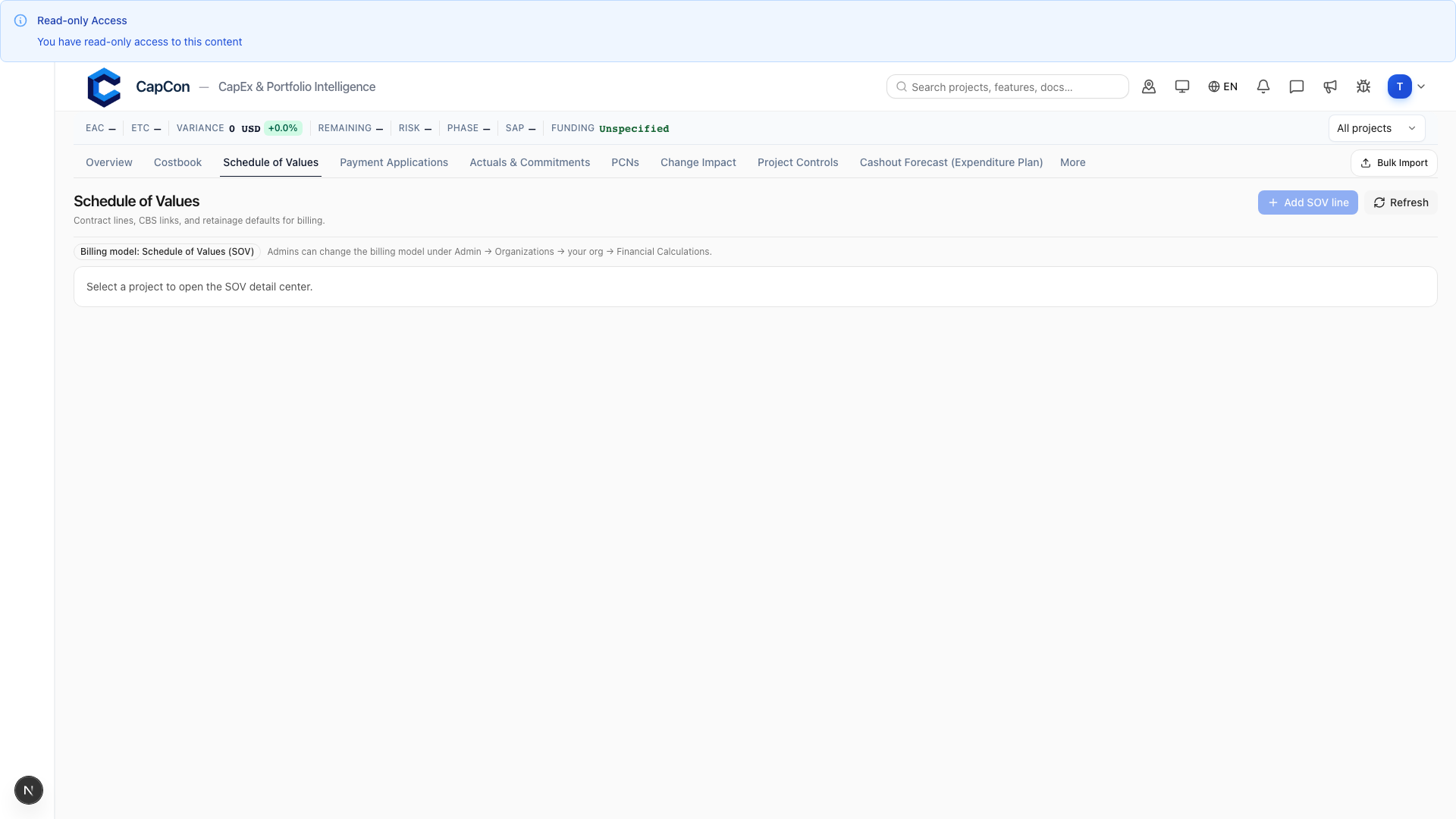 SOV & payment apps